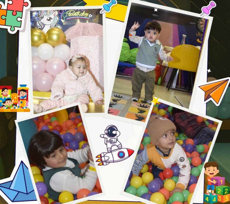 Infant World toddler play area at Unplug Kids Jind